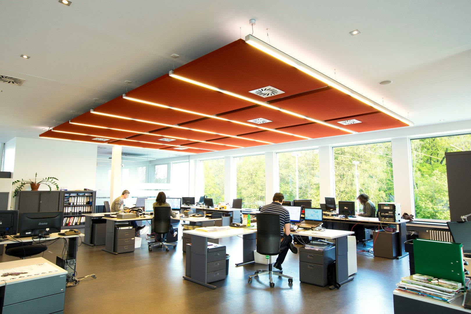 Tom Goeminne - Akoestisch plafondpaneel kantoor (1)